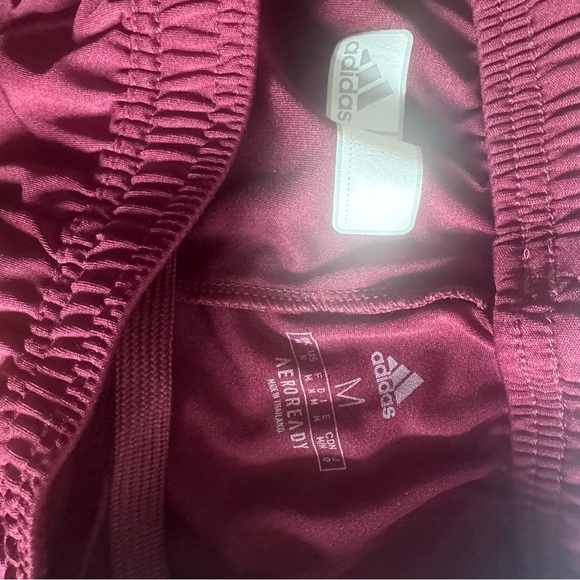 Adidas Red Athletic Performance Shorts (Worn ONCE) - Picture 4 of 4